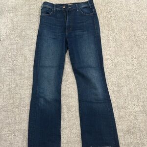 Mother hustler ankle fray size 27